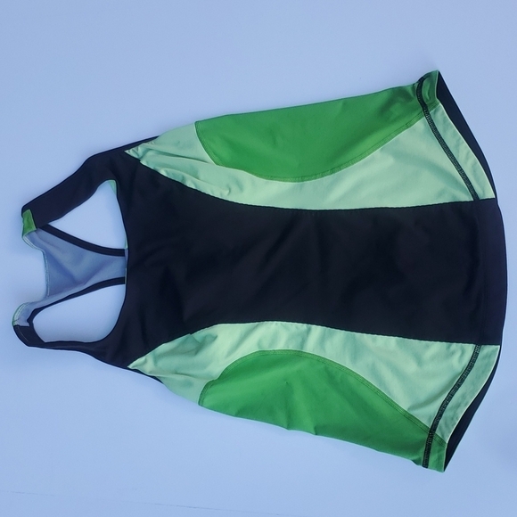 Lululemon / Lucky in Love razor back tank 8 self bra 2 for 1 bundle - Picture 1 of 7